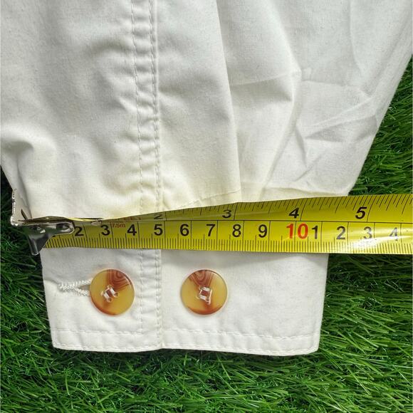 Vintage GEAR for Sports New York Yankees Jacket XXL White Navy Made in Korea - Picture 7 of 10